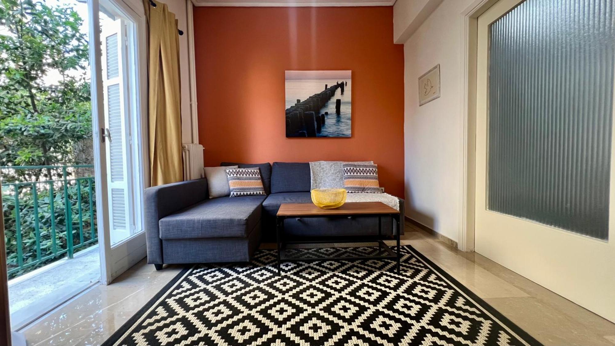 Modern & Cozy 51Sqm Apt In Thisseio Афіни Екстер'єр фото